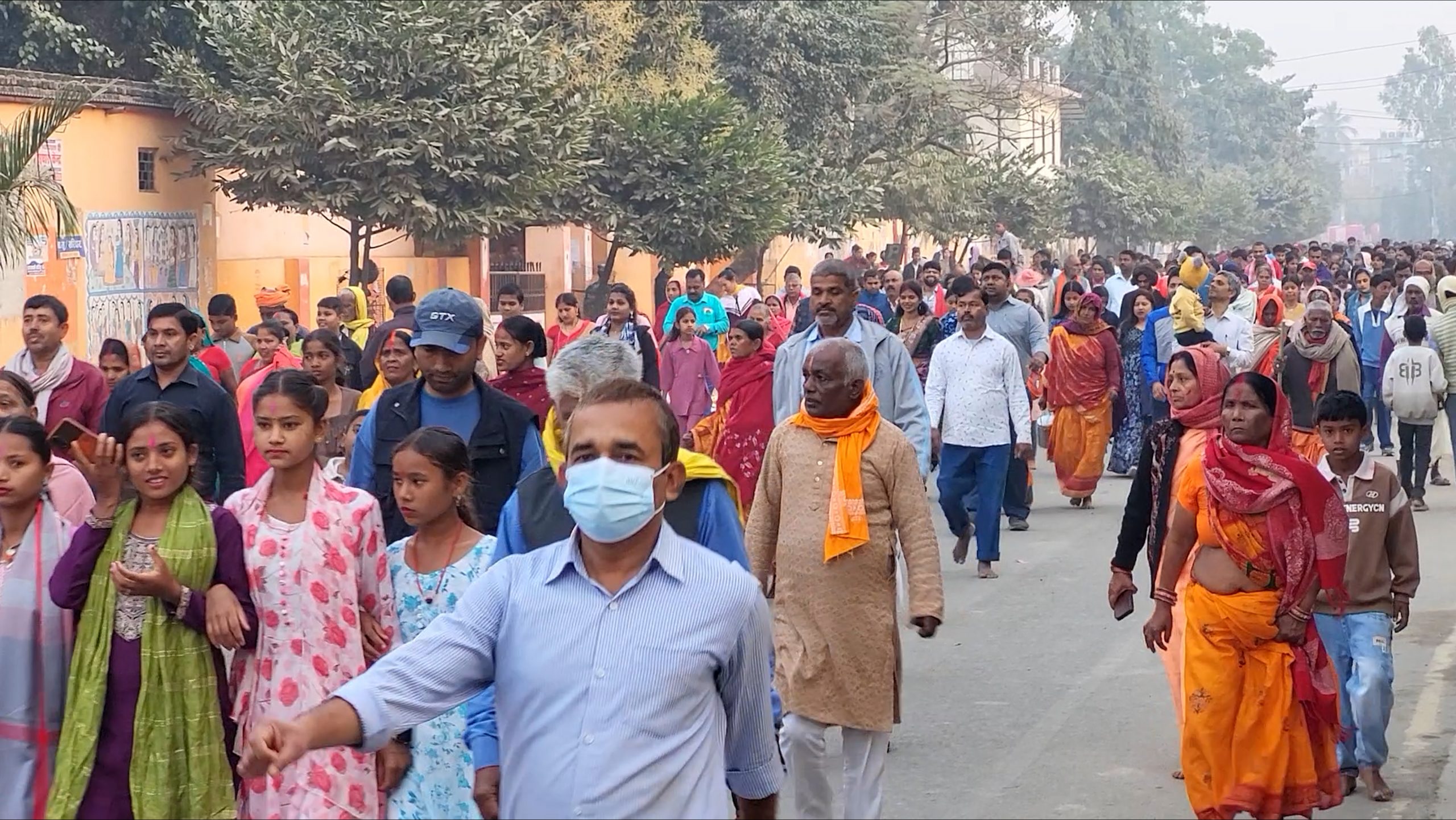 <span class='c1'>१५ दिने मिथिला</span> <span class='c2'>माध्यमिकी परिक्रमा सम्पन्न</span>