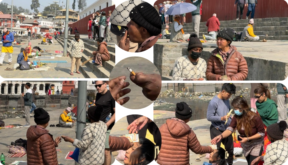 <span class='c1'>पशुपति मन्दिर परिसरमा सरसफाइ कर्मचारी</span> <span class='c2'>भन्दै धम्की र असुली</span>