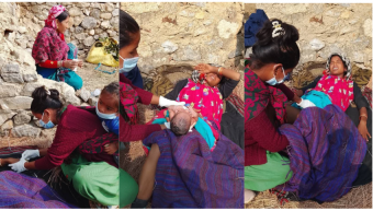 <span class='c1'>बाजुराकी भण्डारीले बाटोमै</span> <span class='c2'>जन्माइन् बच्चा</span>