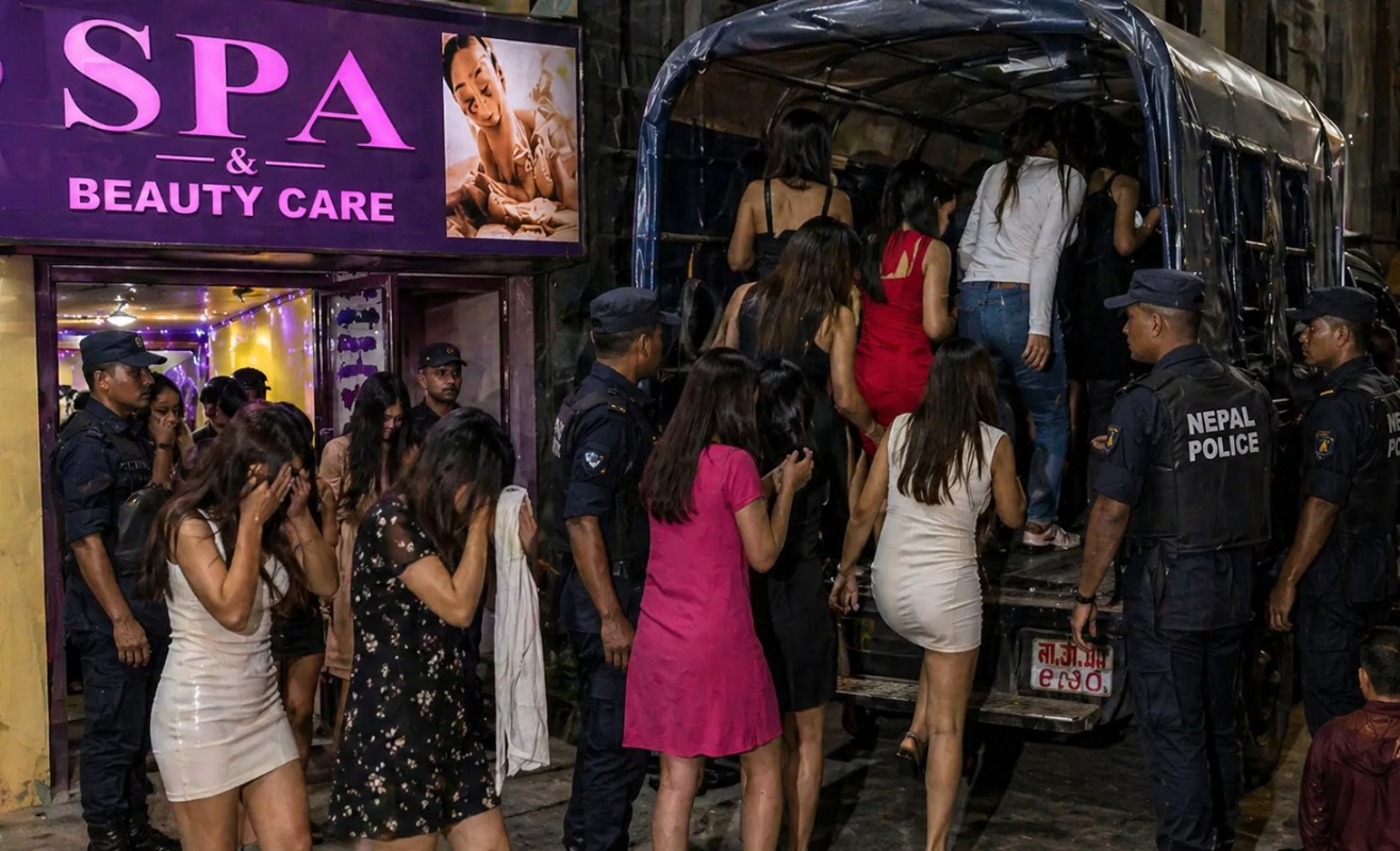 <span class='c1'>विराटनगरका स्पा र मसाज सेन्टरमा मोरङ</span> <span class='c2'>प्रहरीको ‘स्विप अपरेसन’, ३६ जना नियन्त्रणमा</span>