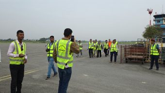 <span class='c1'>विराटनगर विमान स्थलमा आपतकालीन</span> <span class='c2'>अवस्थाको पूर्वतयारी अभ्यास</span>