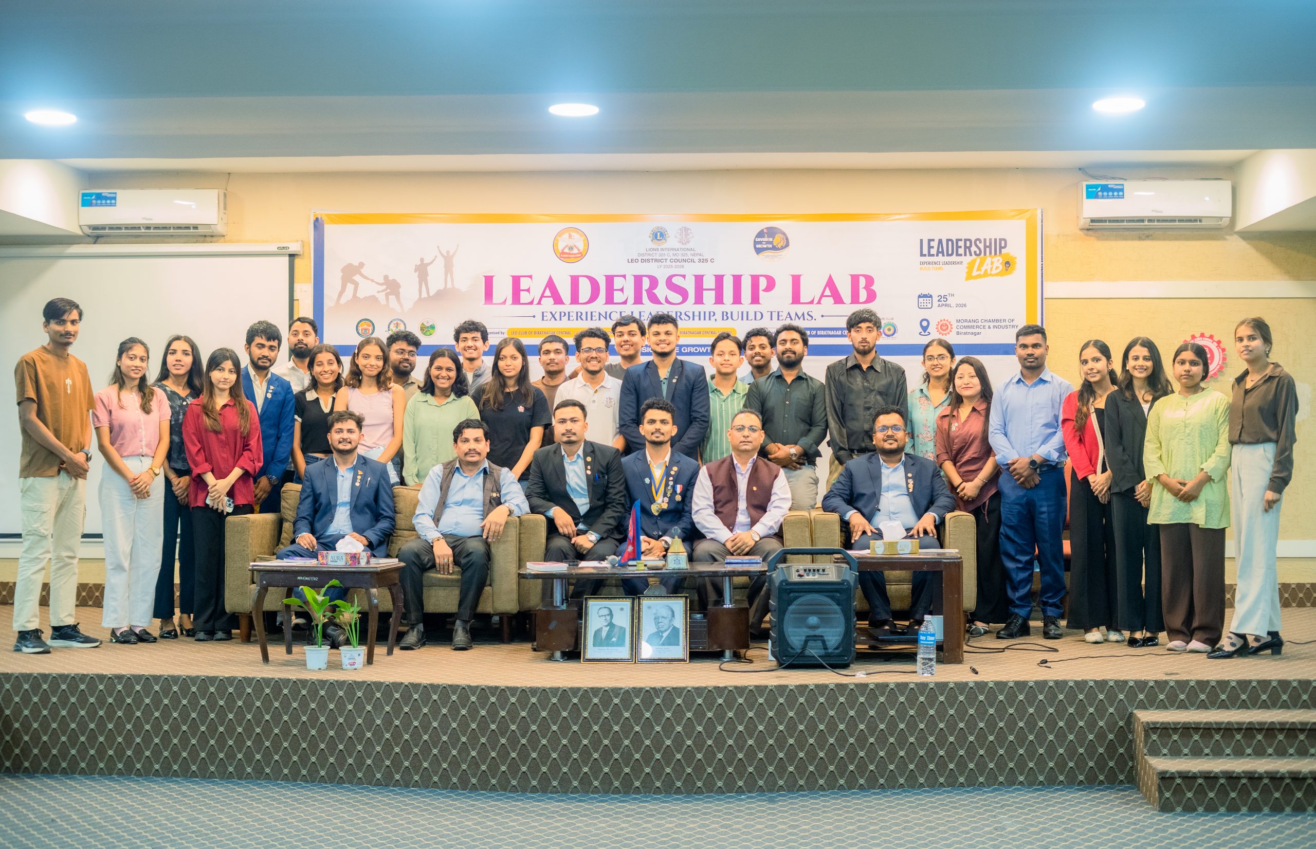 <span class='c1'>विराटनगरमा ‘लिडरशिप ल्याब</span> <span class='c2'>२०२६’ सम्पन्न</span>