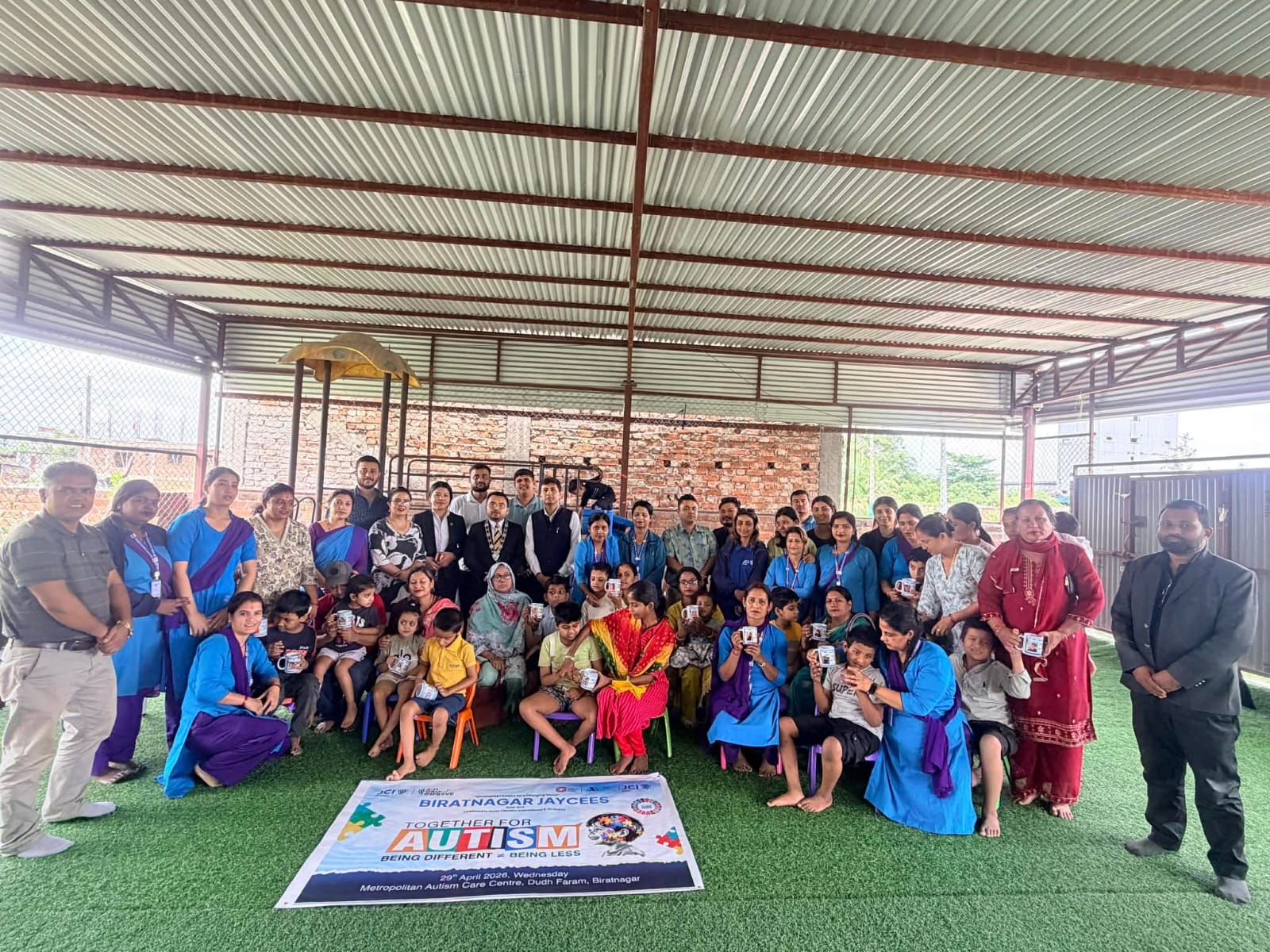 <span class='c1'>विराटनगर जेसीजद्वारा “टुगेदर फर</span> <span class='c2'>अटिजम” कार्यक्रम सम्पन्न</span>
