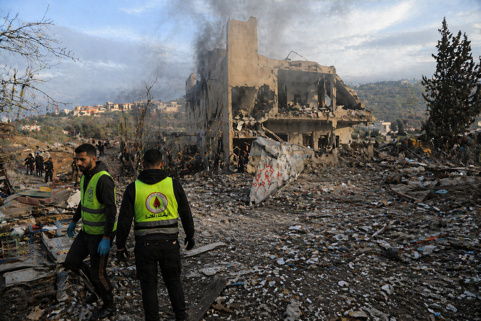 <span class='c1'>दक्षिणी लेबनानमा इजरायलले गरेको आक्रमणमा</span> <span class='c2'>पत्रकारसहित ५ जनाको मृत्यु</span>