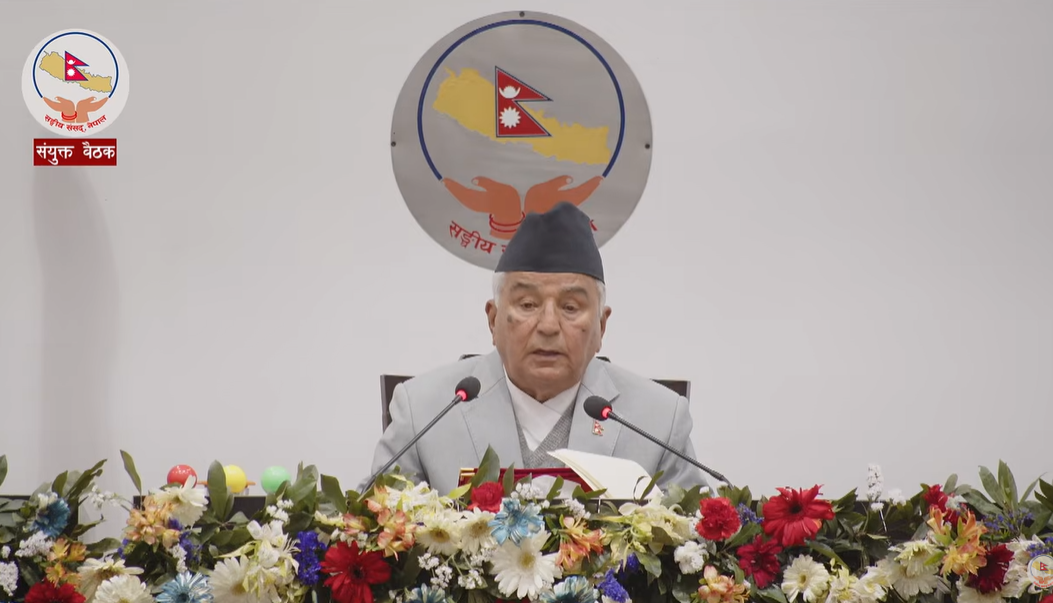 <span class='c1'>जनताको आकांक्षा पूरा गर्न जनकल्याणकारी कानुन निर्माण</span> <span class='c2'>गर्न आवश्यक छ : राष्ट्रपति पौडेल</span>