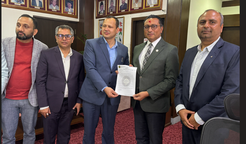 <span class='c1'>पूँजीबजार सुधारका लागि ब्रोकर एशोसिएशनले</span> <span class='c2'>बुझायो अर्थमन्त्रीलाई ६ बुँदे मागपत्र</span>