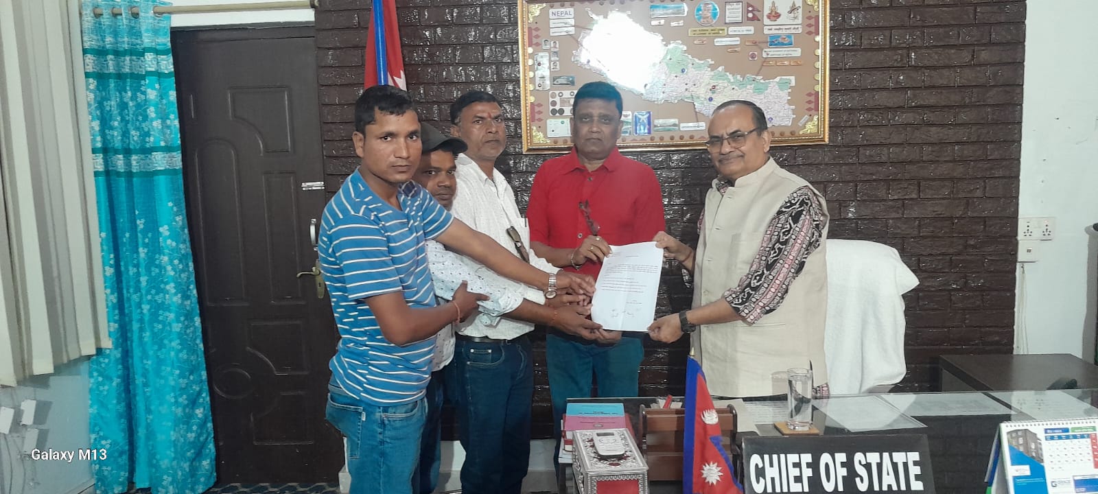 <span class='c1'>मधेस आन्दोलनका सहिद परिवारद्वारा</span> <span class='c2'>प्रदेश सरकारलाई ध्यानाकर्षण</span>