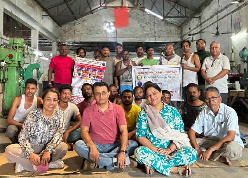 <span class='c1'>विश्व सुर्तीजन्य पदार्थ रहित दिवसमा</span> <span class='c2'>मजदुरलाई सुर्तीजन्य पदार्थको हानिबारे सचेतना</span>