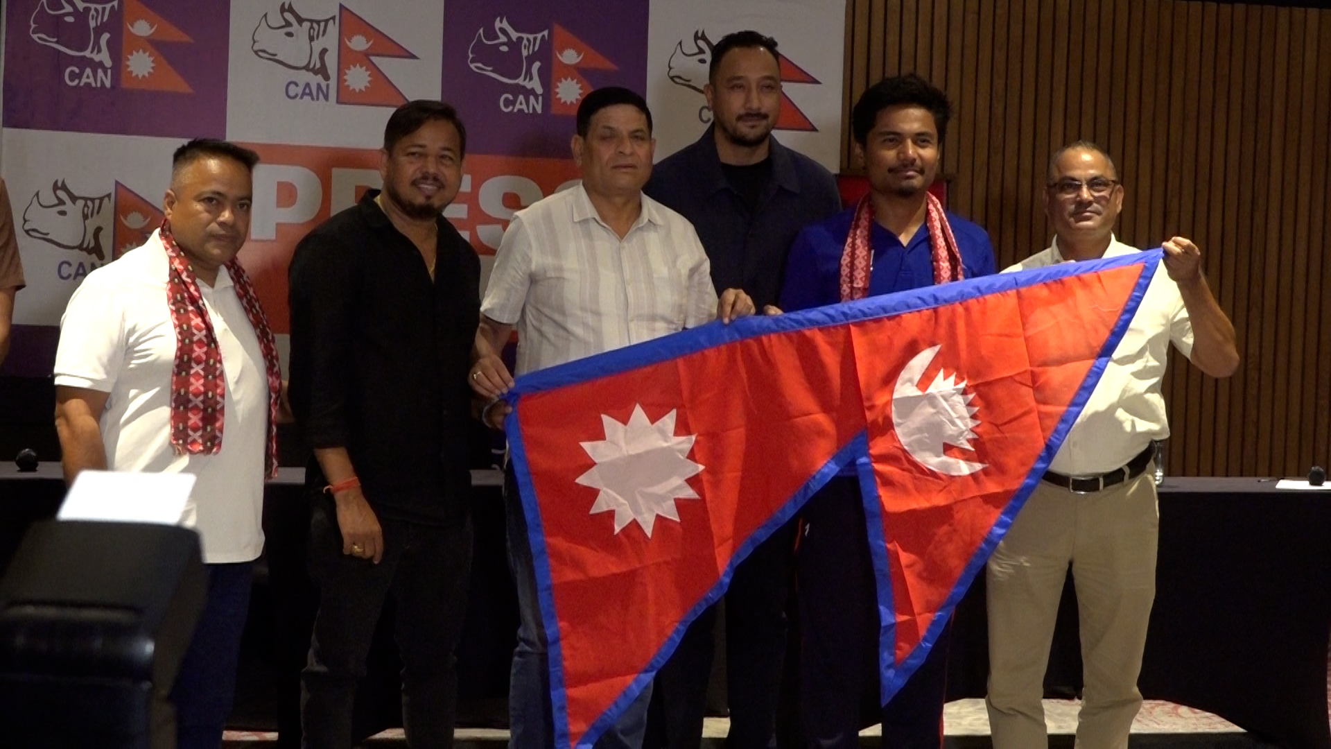 <span class='c1'>विश्वकप लिग–२ त्रिदेशीय शृङ्खला</span> <span class='c2'>खेल्ने नेपाली टोलीको बिदाइ</span>