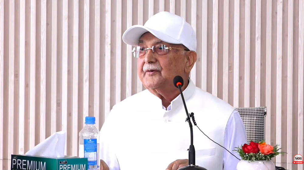 <span class='c1'>परिभाषाविहीन, दिशाविहीन, नीतिविहीन र थितिविहीन</span> <span class='c2'>राजनीति भइरहेको छ : ओली</span>