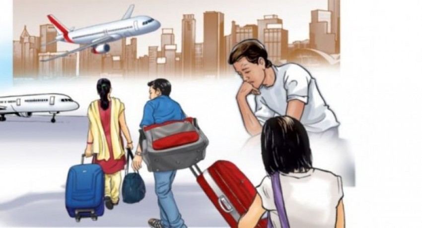 <span class='c1'>सरकार धेरै फेरिए, तर युवाको</span> <span class='c2'>विदेशिने बाध्यता कहिले फेरिएला ?</span>