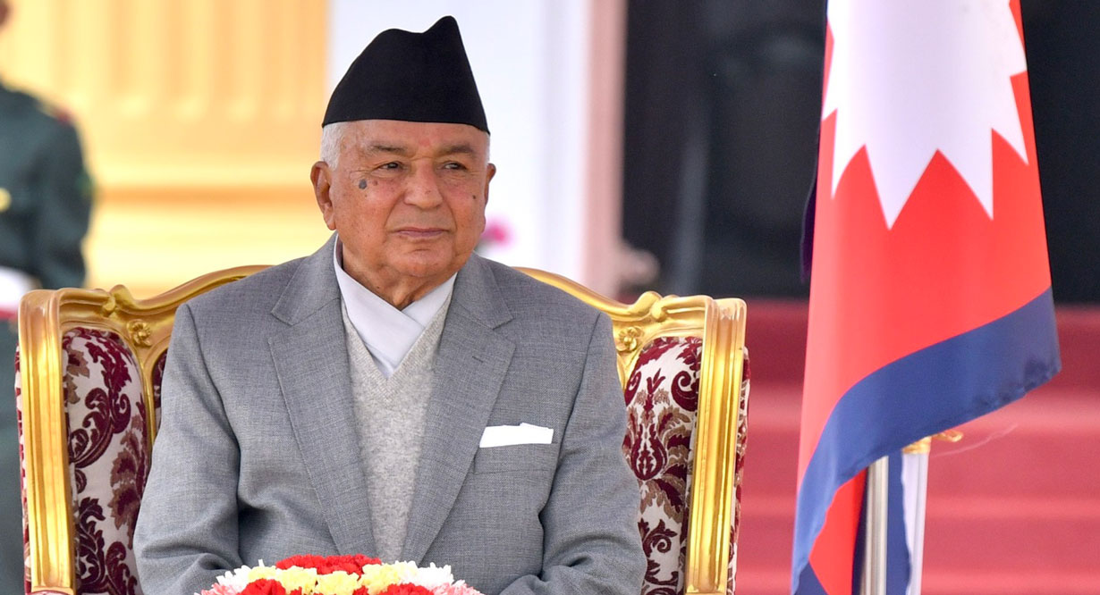 <span class='c1'>उद्धार र राहतको कामलाई</span> <span class='c2'>तिव्रता दिन राष्ट्रपतिको आग्रह</span>