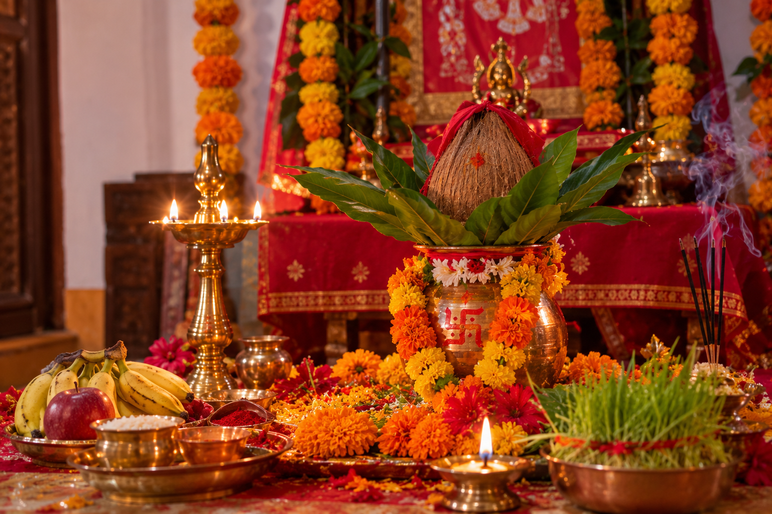 <span class='c1'>आज नवरात्रको चौथो दिन,</span> <span class='c2'>कुष्माण्डा देवीको पूजा गरिँदै</span>